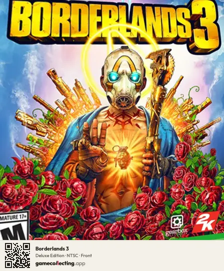 Borderlands 3 Xbox One, NTSC box front