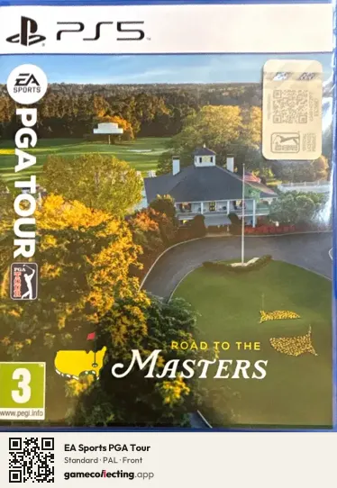 EA Sports PGA Tour PlayStation 5, PAL box front