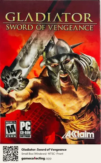 Gladiator: Sword of Vengeance Computer, NTSC box front