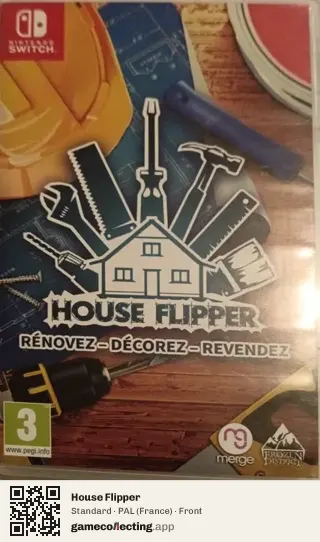 House Flipper Nintendo Switch, France box front