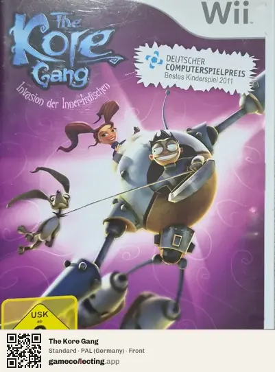 The Kore Gang Nintendo Wii, Germany box front