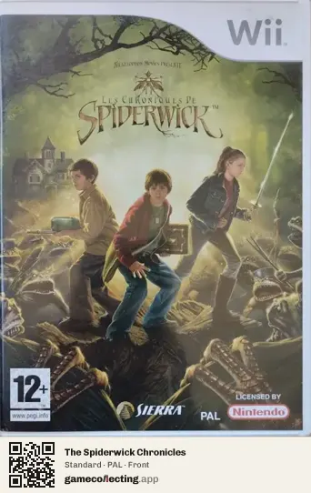 The Spiderwick Chronicles Nintendo Wii, PAL box front