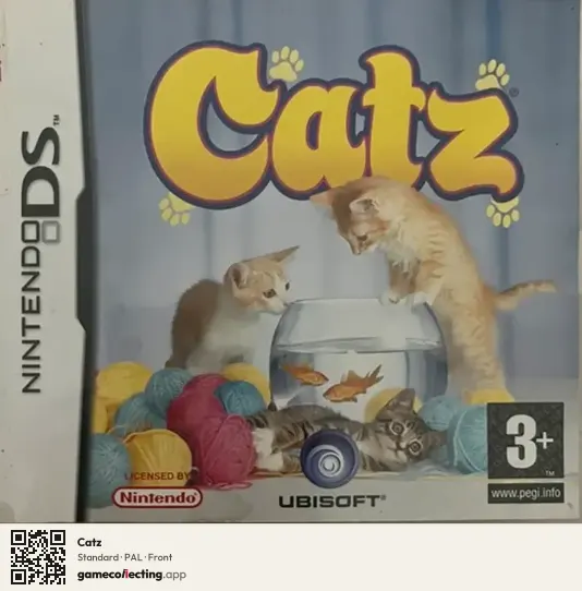 Catz Nintendo DS, PAL box front
