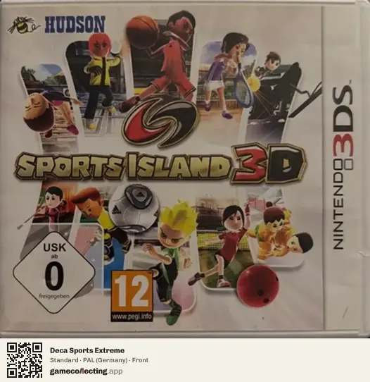 Deca Sports Extreme Nintendo 3DS, Germany box front