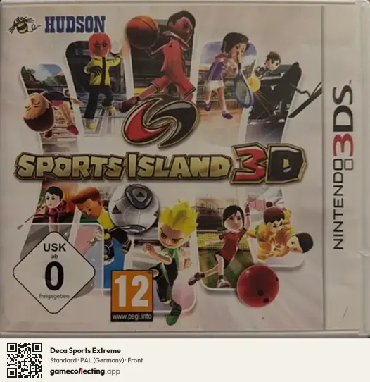Deca Sports Extreme Nintendo 3DS, Germany box front