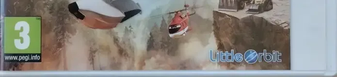 Disney Planes: Fire & Rescue, the PEGI square on its front