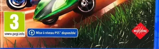 Hot Wheels Unleashed 2: Turbocharged, the PEGI square on its front