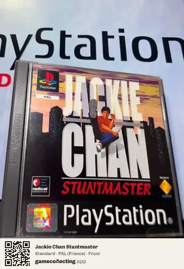 Jackie Chan Stuntmaster PlayStation, France box front