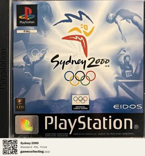 Sydney 2000 PlayStation, PAL box front