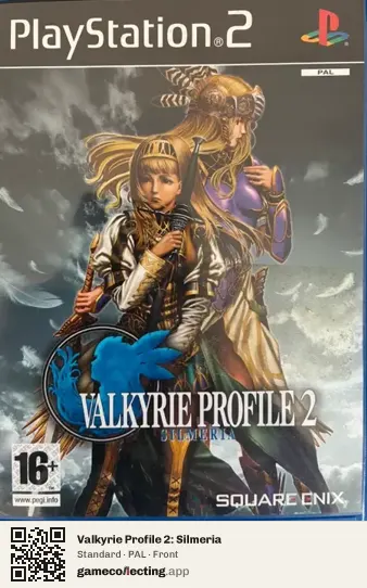 Valkyrie Profile 2: Silmeria PlayStation 2, PAL box front