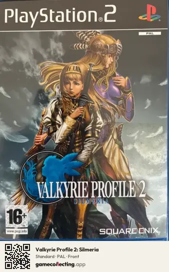 Valkyrie Profile 2: Silmeria PlayStation 2, PAL box front