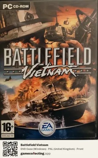 Battlefield Vietnam Computer, United Kingdom box front