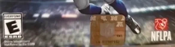 Madden NFL 16, the ESRB box on its front