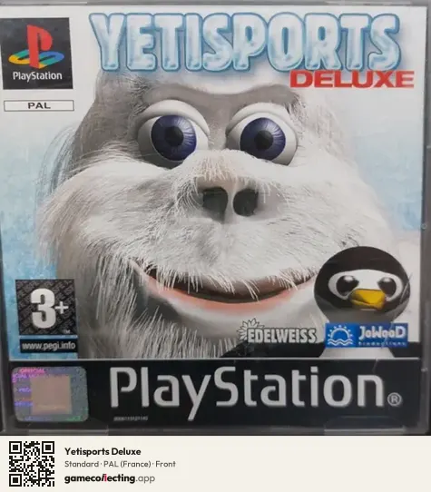 Yetisports Deluxe PlayStation, France box front