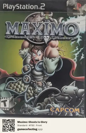 Maximo: Ghosts to Glory PlayStation 2, NTSC box front