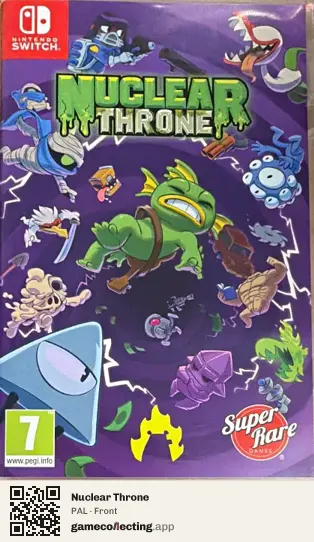 Nuclear Throne Nintendo Switch, PAL box front