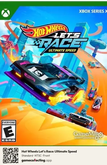 Hot Wheels Let's Race: Ultimate Speed Xbox Series X, NTSC box front
