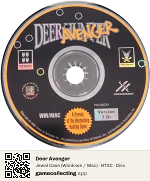 Deer Avenger Computer, NTSC disc