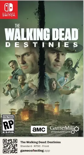 The Walking Dead: Destinies Nintendo Switch, NTSC box front