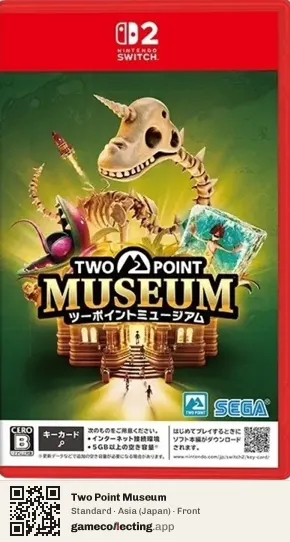 Two Point Museum Nintendo Switch 2, Japan box front