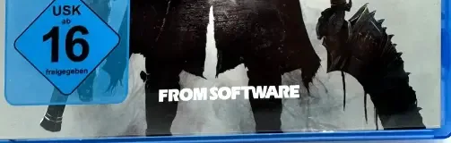 Bloodborne, the USK square on its front