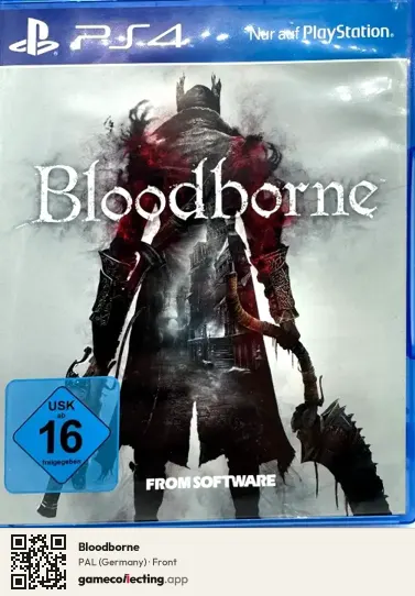 Bloodborne PlayStation 4, Germany box front
