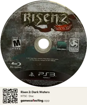 Risen 2: Dark Waters PlayStation 3, NTSC disc