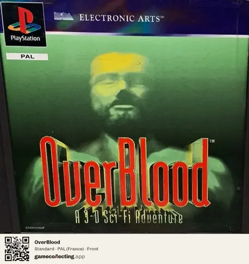 OverBlood PlayStation, France box front