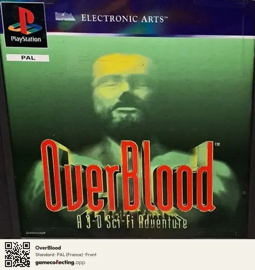 OverBlood PlayStation, France box front