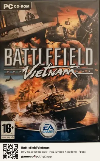 Battlefield Vietnam Computer, United Kingdom box front
