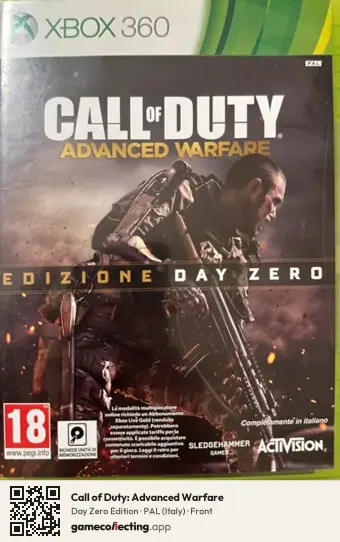 Call of Duty: Advanced Warfare Xbox 360, Italy box front