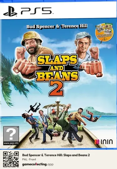 Bud Spencer & Terence Hill: Slaps and Beans 2 PlayStation 5, PAL box front
