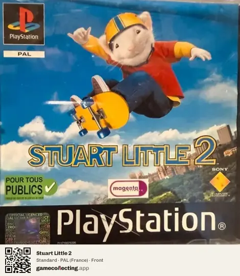 Stuart Little 2 PlayStation, France box front