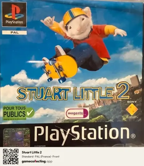 Stuart Little 2 PlayStation, France box front
