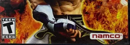 Tekken 5, the ESRB box on its front