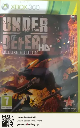 Under Defeat HD Xbox 360, PAL box front