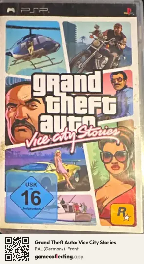 Grand Theft Auto: Vice City Stories PlayStation Portable, Germany box front