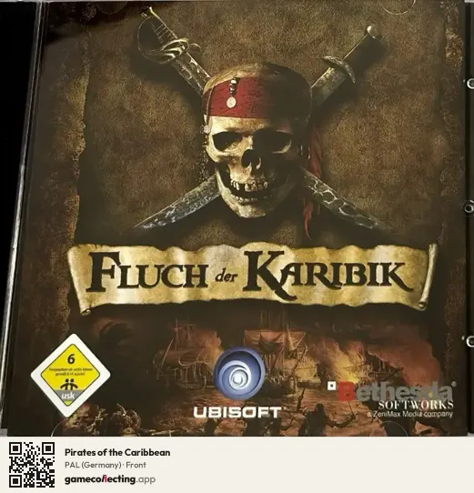 Pirates of the Caribbean Computer, Germany box front