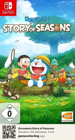 Doraemon Story of Seasons Nintendo Switch, Germany box front