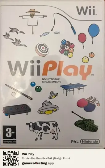 Wii Play Nintendo Wii, Italy box front