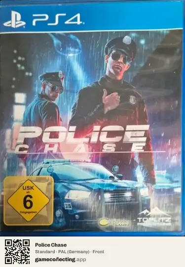 Police Chase PlayStation 4, Germany box front