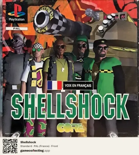 Shellshock PlayStation, France box front