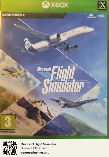 Microsoft Flight Simulator Xbox Series X, PAL box front