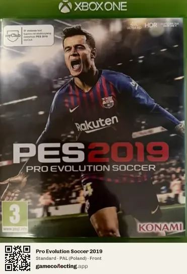 Pro Evolution Soccer 2019 Xbox One, Poland box front