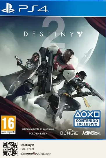 Destiny 2 PlayStation 4, PAL box front