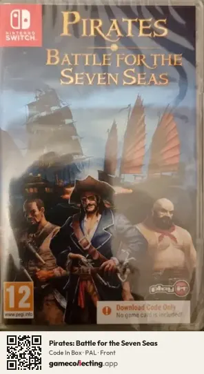 Pirates: Battle for the Seven Seas Nintendo Switch, PAL box front