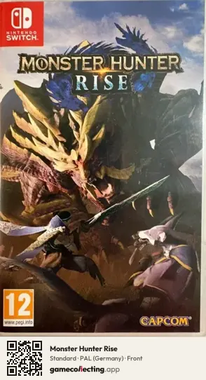 Monster Hunter Rise Nintendo Switch, Germany box front