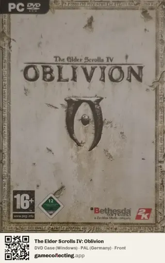 The Elder Scrolls IV: Oblivion Computer, Germany box front