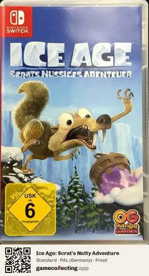 Ice Age: Scrat's Nutty Adventure Nintendo Switch, Germany box front