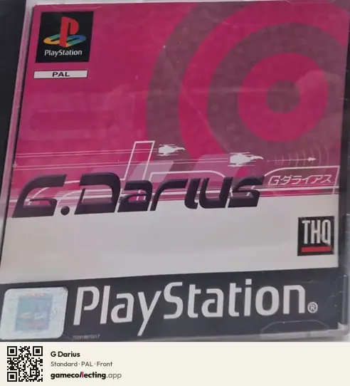 G Darius PlayStation, PAL box front